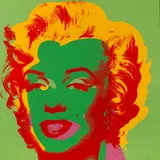 Marilyn Monroe (Marilyn) by Andy Warhol, 1967, Silkscreen in colors, sold Dec 2019