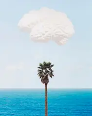 Brain Cloud by John Baldessari, 2009, Color inkjet print, sold Dec 2019