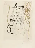 Les Amours Jaunes by Salvador Dalí, 1974, Portfolio with 10 Drypoints with gold coating, sold Dec 2019