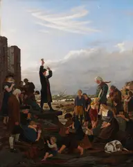 Carl Ludwig Jessen, Nach der Sturmflut, 1879, Oil on canvas