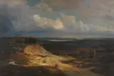 Louis Gurlitt, Heidelandschaft in Jütland, 1841, Oil on canvas