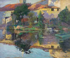 Paul Madeline, Bauernhaus in der Saintonge, 1919, Oil on canvas