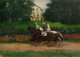 Otto Dill, Ritt durch den Schloßpark