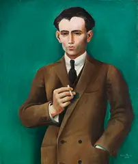 Bildnis Robert von Mendelssohn by Ilona Singer-Weinberger, 1928, Oil on canvas, sold Jun 2019