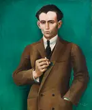 Ilona Singer-Weinberger, Bildnis Robert von Mendelssohn, 1928, Oil on canvas