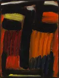 Meditation by Alexej von Jawlensky, 1935, Oil on structured paper, firmly laid on a backi..., sold Jun 2019