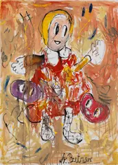 André Butzer, Ohne Titel, 2008, Oil on canvas