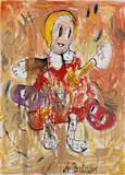 André Butzer, Ohne Titel, 2008, Oil on canvas