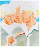 Norbert Bisky, Carl´s Rache, 2002, Oil on canvas