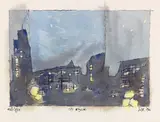 Lyonel Feininger, City Skyline