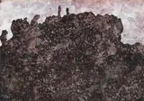 Jean Dubuffet, Paysage rocheux sombre