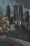 Alexander Kanoldt, San Gimignano