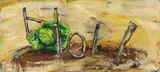 Dieter Krieg, Ohne Titel (Holland), 1989, Oil on canvas