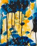 Sam Francis, Untitled (SF 55-122), Ca. 1955-56, Watercolor and India ink