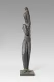 Josef Pillhofer, Schmale mit erhobenem Arm, Ca. 1956-1959, Bronze with brown patina