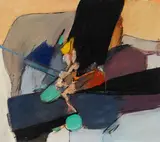 Tadeusz Kantor, Informal, 1966, Oil on canvas