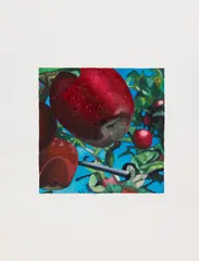 Karin Kneffel, Äpfel, 1994, Watercolor