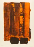 Pierre Soulages, Lithographie n° 34, 1974, Lithograph in colors