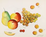 Fernando Botero, Nature Morte aux Fruits