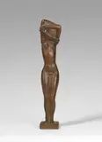 Hemdausziehende by Gerhard Marcks, 1967, Bronze with brown patina, sold Jun 2019