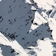 Schweizer Alpen I by Gerhard Richter, 1969, 5 Farbserigraphien, jeweils auf festem glatten Papier, sold Jun 2019