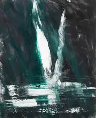 Ohne Titel by Herbert Brandl, 2006, Oil on canvas, sold Jun 2019