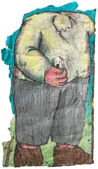 Jean-Charles Blais, Ohne Titel, Wohl 1983, Mixed media