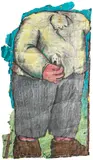 Jean-Charles Blais, Ohne Titel, Wohl 1983, Mixed media