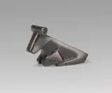 Ewald Mataré, Kniendes Kälbchen, 1959, Bronze