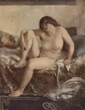 Emil Orlík, Weiblicher Akt