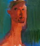 Selbst by Rainer Fetting, 1989, Oil on canvas, sold Jun 2019
