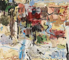 Uwe Kowski, Pfad, 2003, Oil on canvas