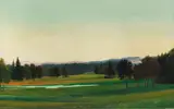Georg Schrimpf, Oberbayerische Landschaft (Landschaft bei Aibling)