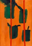 Günther Förg, Ohne Titel, 1996, Gouache
