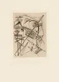 Wassily Kandinsky, Radierung für die "Deutsche Kunstgemeinschaft", 1926, Drypoint