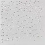 Günther Uecker, Weisser Regen, 1968, Multiple