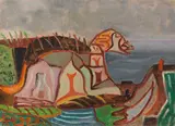 Werner Gilles, Südliche Landschaft