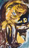 Helmut Sturm, Ohne Titel, Um 1960, Oil on fibreboard