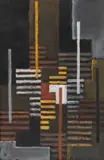 Adolf Fleischmann, Ohne Titel, 1959, Gouache