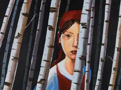 Christopher Winter, Deep Forest, 2009, Acrylic on canvas