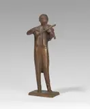Gerhard Marcks, Geigenspieler, 1975, Bronze
