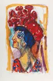 Otto Dix, Contessa, 1962, Lithograph in colors