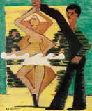 Ernst Ludwig Kirchner, Drehende Tänzerin