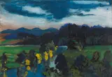 Ernst Ludwig Kirchner, Die Mulde bei Lichtenwalde
