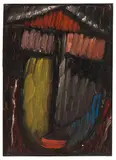 Meditation No. 70 by Alexej von Jawlensky, 1934, Oil on paper with canvas embossing, laminated o..., sold Jun 2019