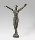Allegro by Georg Kolbe, 1929, Bronze with brown-green patina, sold Jun 2019