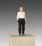 Stephan Balkenhol, Mann mit weißem Hemd