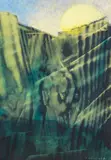 Max Ernst, Forest (La forêt), 1951, Oil on paper, laid on canvas
