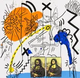 Keith Haring, Apocalypse 1-10, 1988, Silkscreen in colors