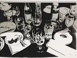 After the Party by Andy Warhol, 1979, Silkscreen in colors, sold Jun 2019